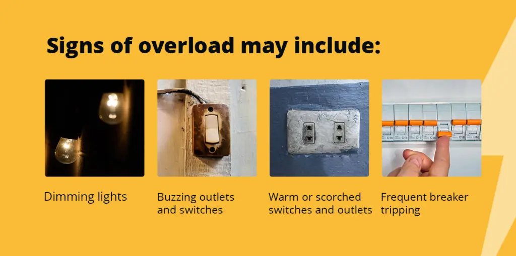 Signs of an overload