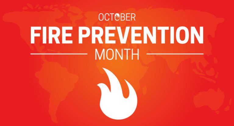 October is fire safety awareness month - Asbury Electric