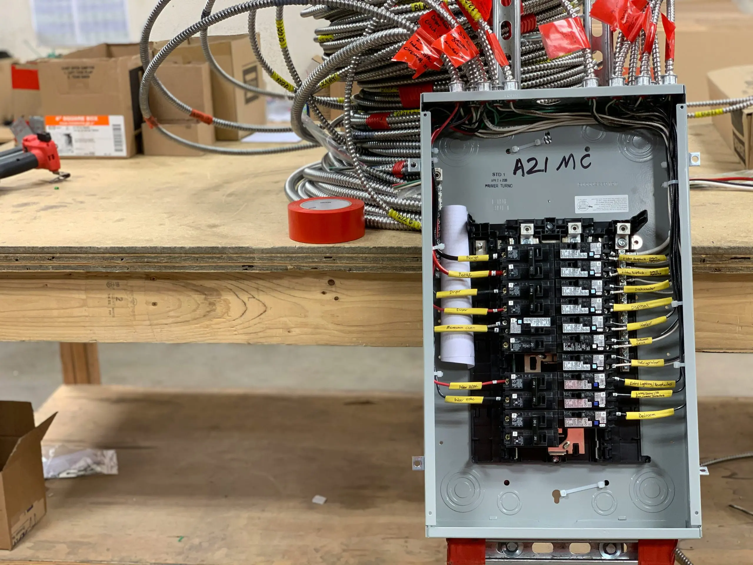 home electrical panel